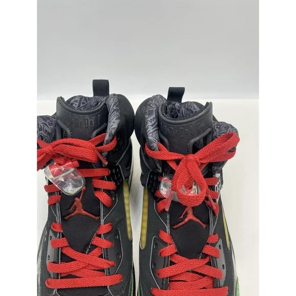 Air Jordan Spizike 2006 Black Varsity Red Classic Green Retro 315371-061 Size 13
